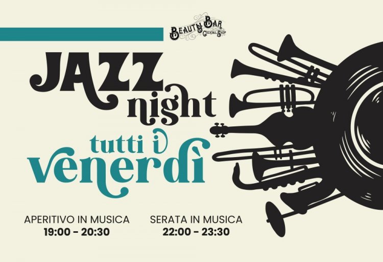 Tutti i venerdì al Beauty Bar Arona Aperitivo JAZZ